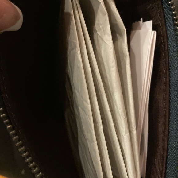 Coach Dark Green Wristlet - Picture 6 of 6